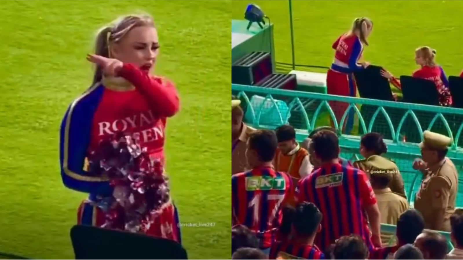 Fans harass IPL cheerleaders during PBKS vs LSG clash, police intervene immediately