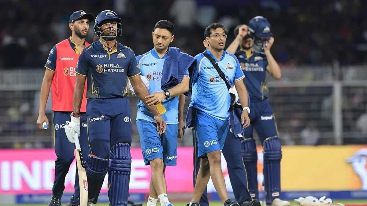 Sai Sudharsan injury adds to Gujarat Titans’ misery against KKR
