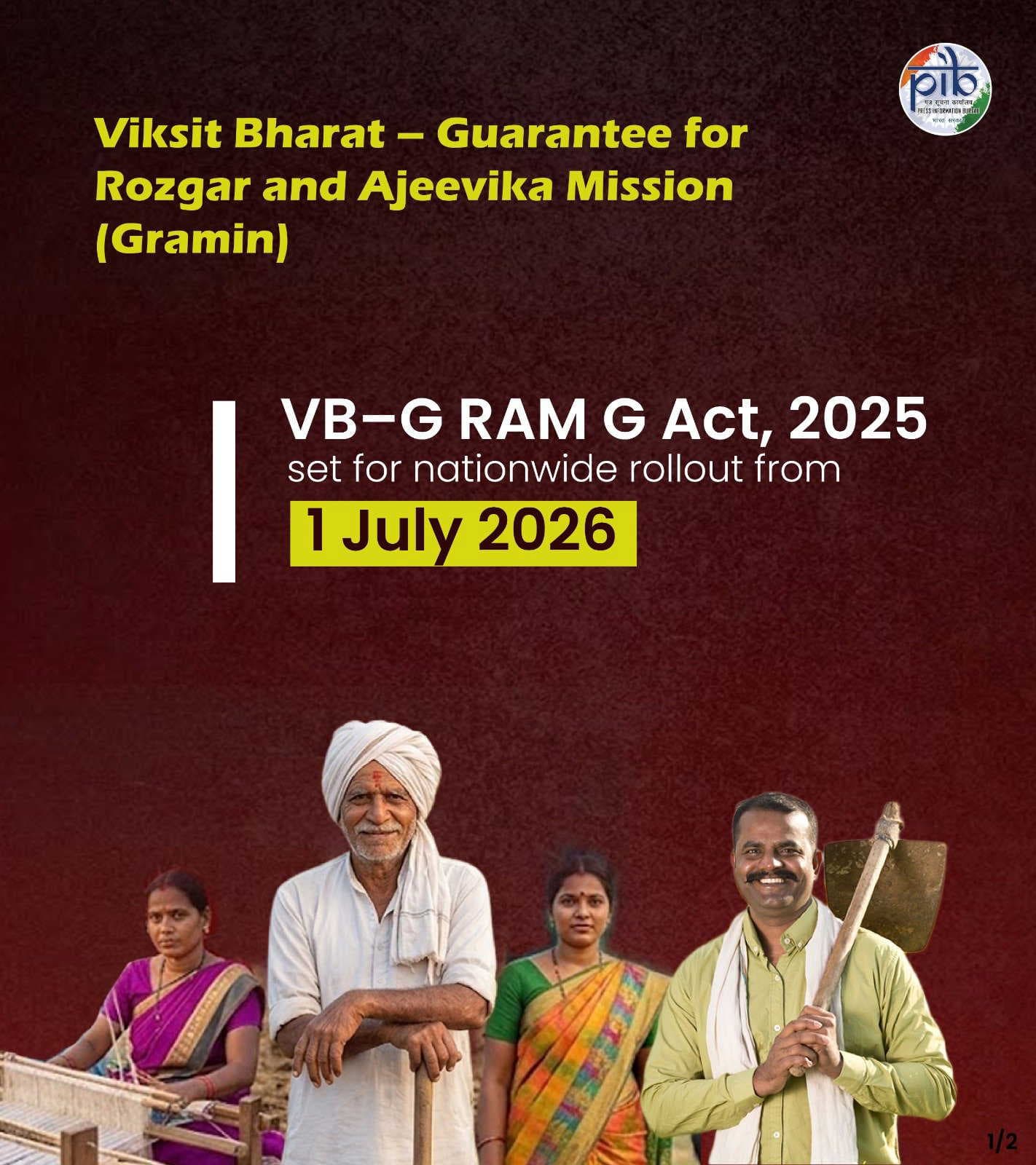 From MGNREGA to VB-G RAM G: Centre announces major rural jobs overhaul from July 1