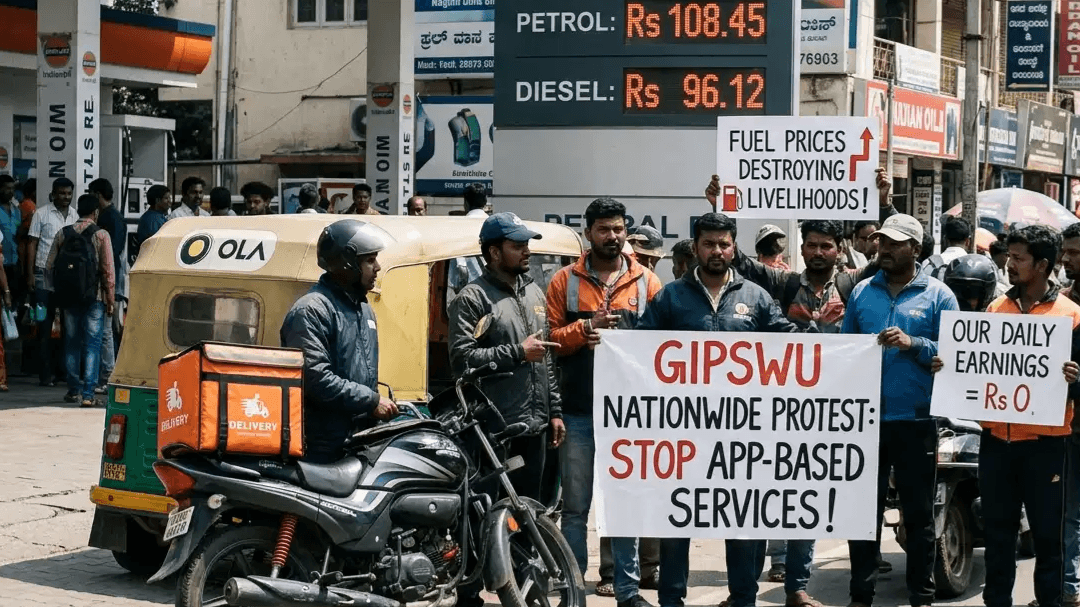 No rides, no deliveries? Gig workers plan massive protest over fuel costs