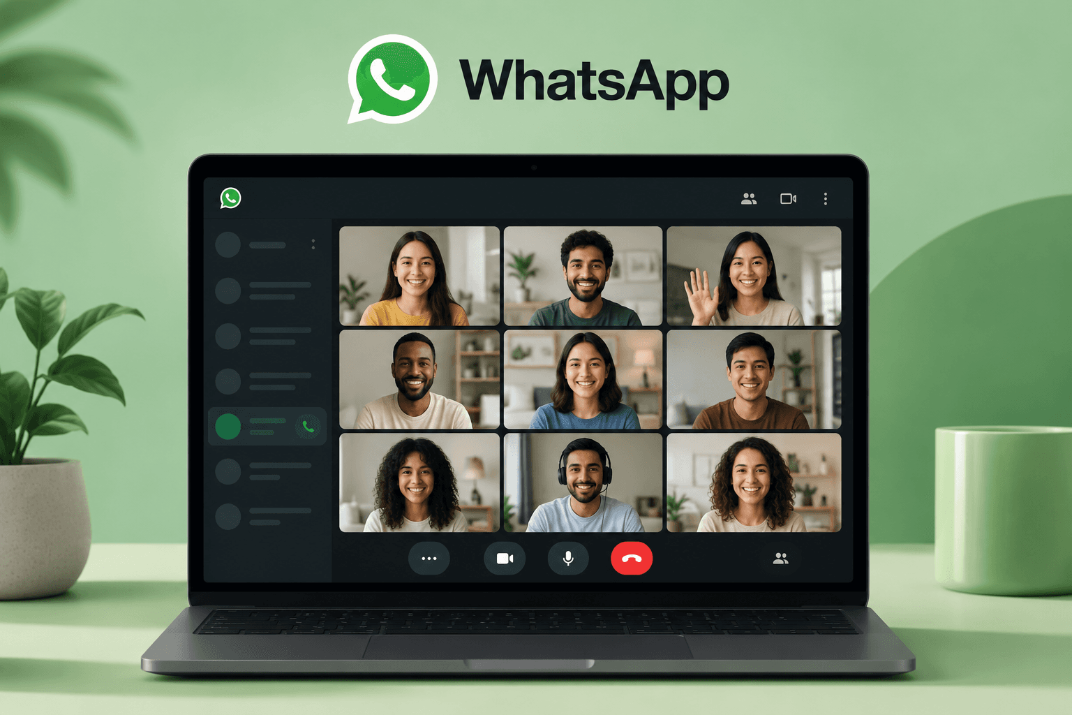 No desktop app needed? WhatsApp Web beta introduces ‘call links’, screen sharing and group calls