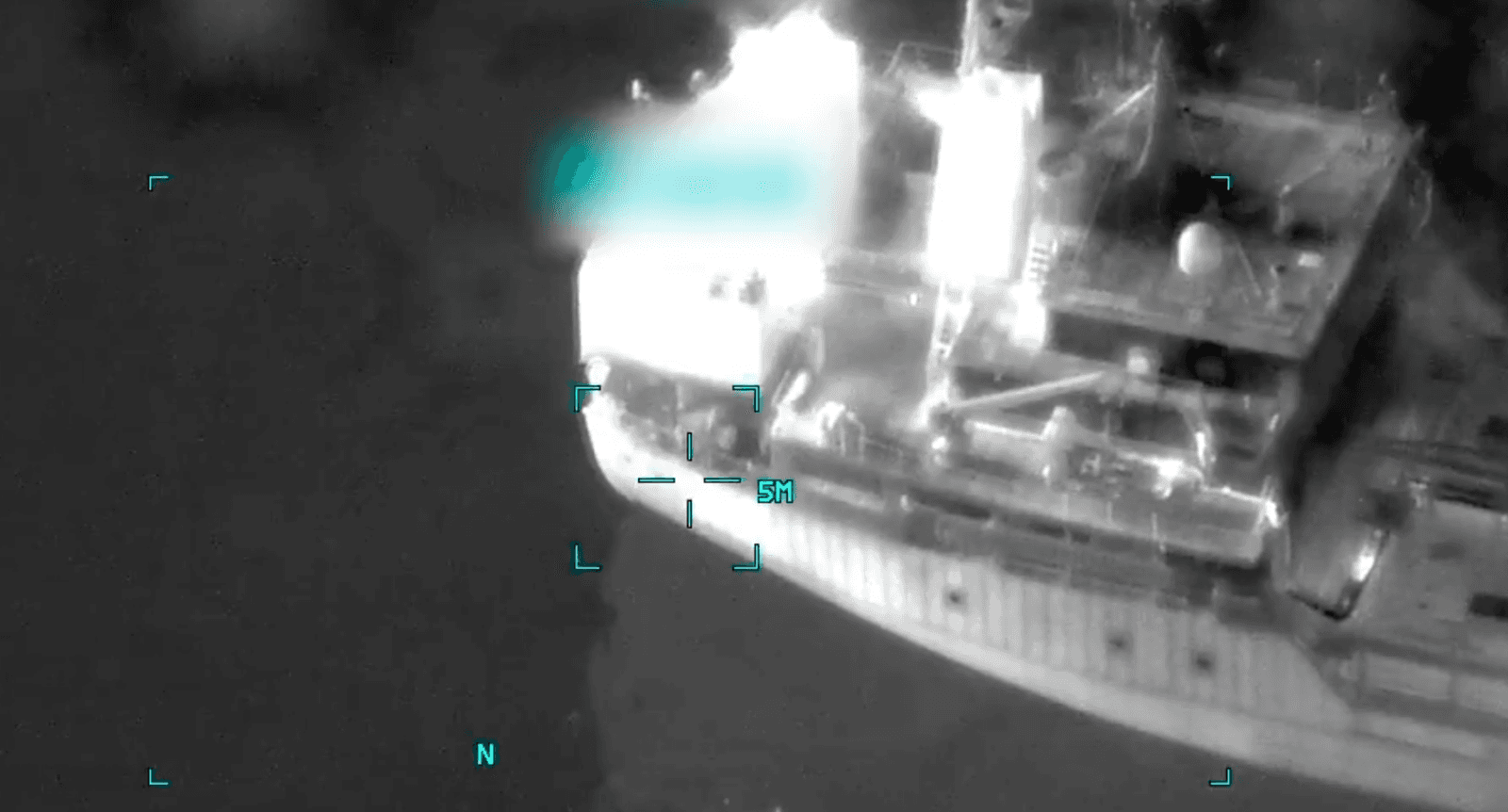 US releases strike footage after targeting vessel carrying Indian crew in Gulf of Oman
