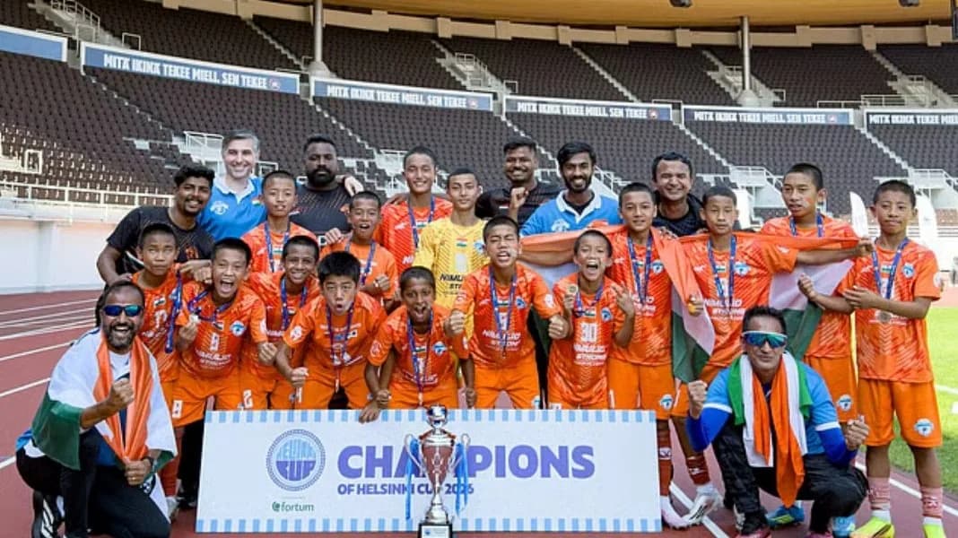 Minerva Academy completes unforgettable European youth football double. X/@IndianInfoGuid