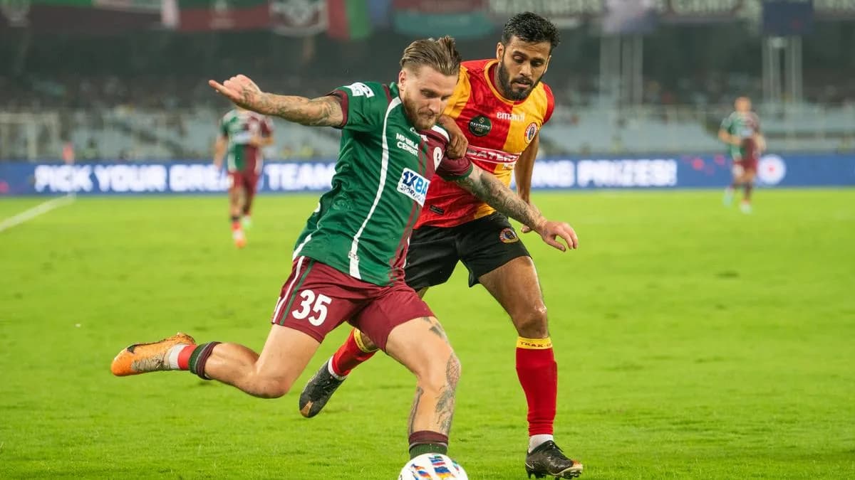 Mohun Bagan beat East Bengal 1-0 in Durand Cup 2026 Kolkata derby. | X