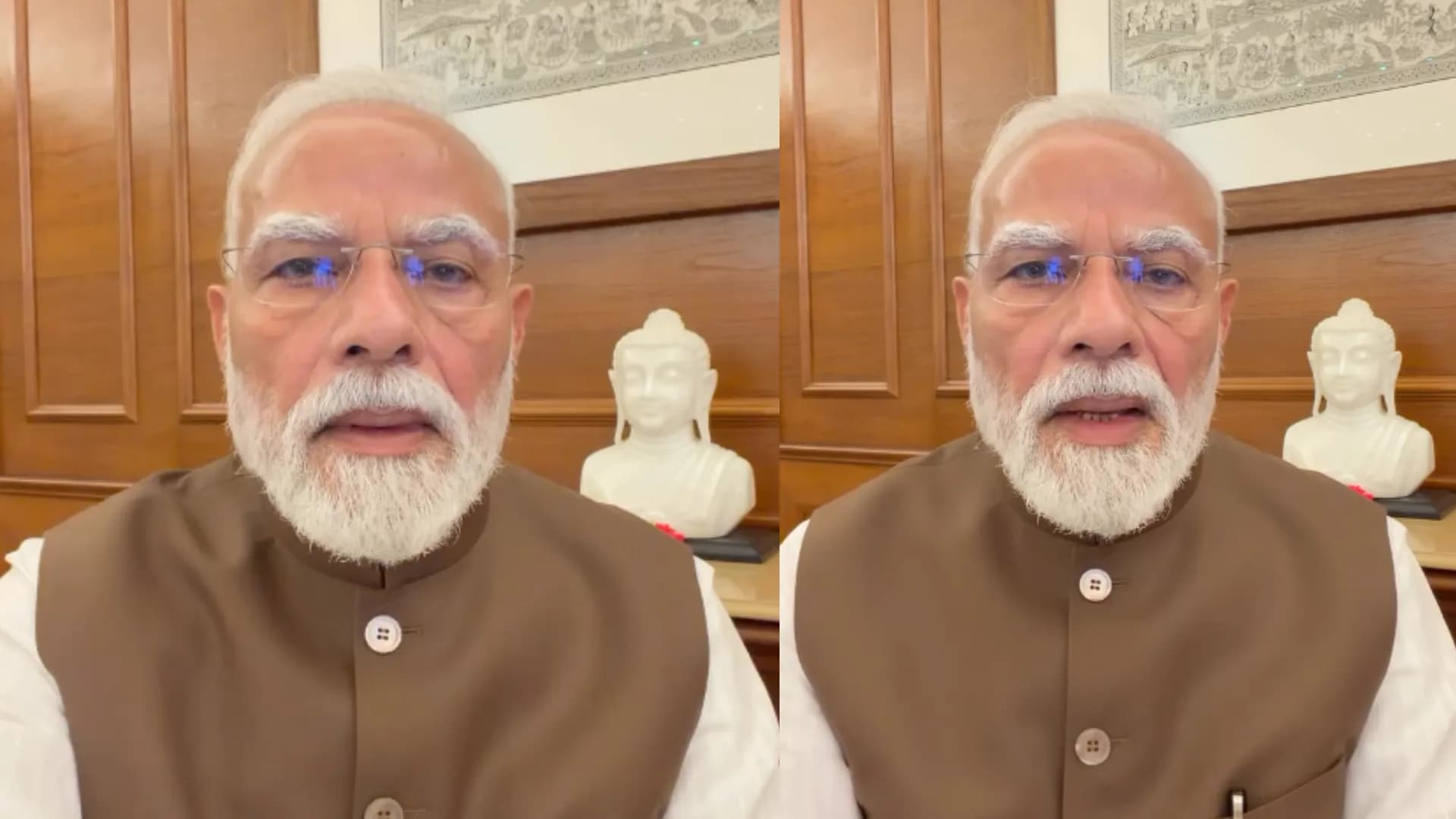 ‘Let us all walk shoulder to shoulder…’: PM Modi shares new Instagram video, says strict anti-paper leak law is here