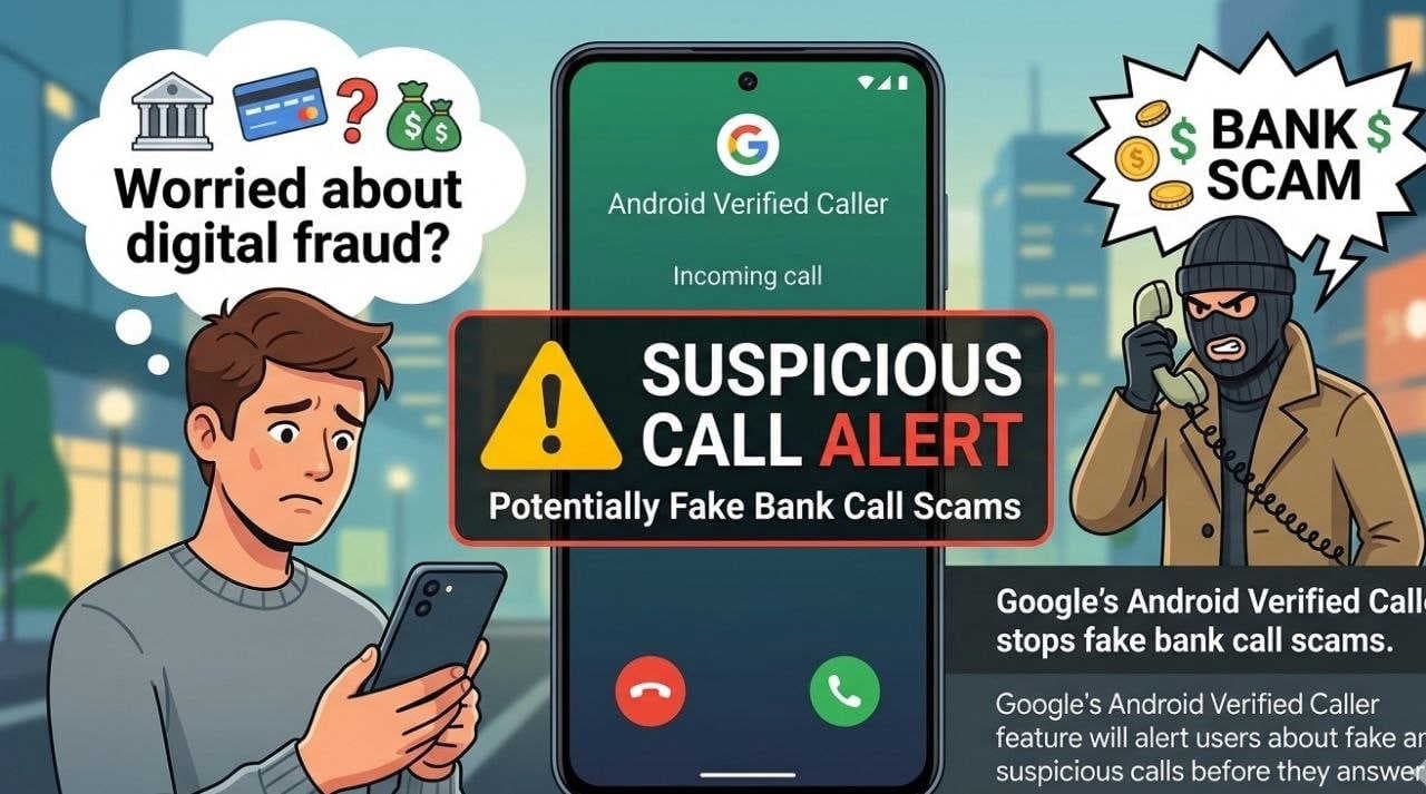 Worried about digital fraud? Google’s Android Verified Caller stops fake bank call scams