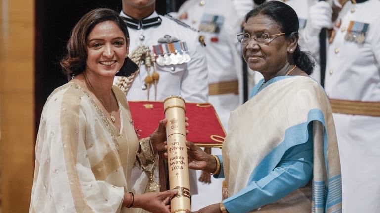 Padma Awards 2026: Rohit Sharma, Harmanpreet Kaur steal spotlight among sports honourees