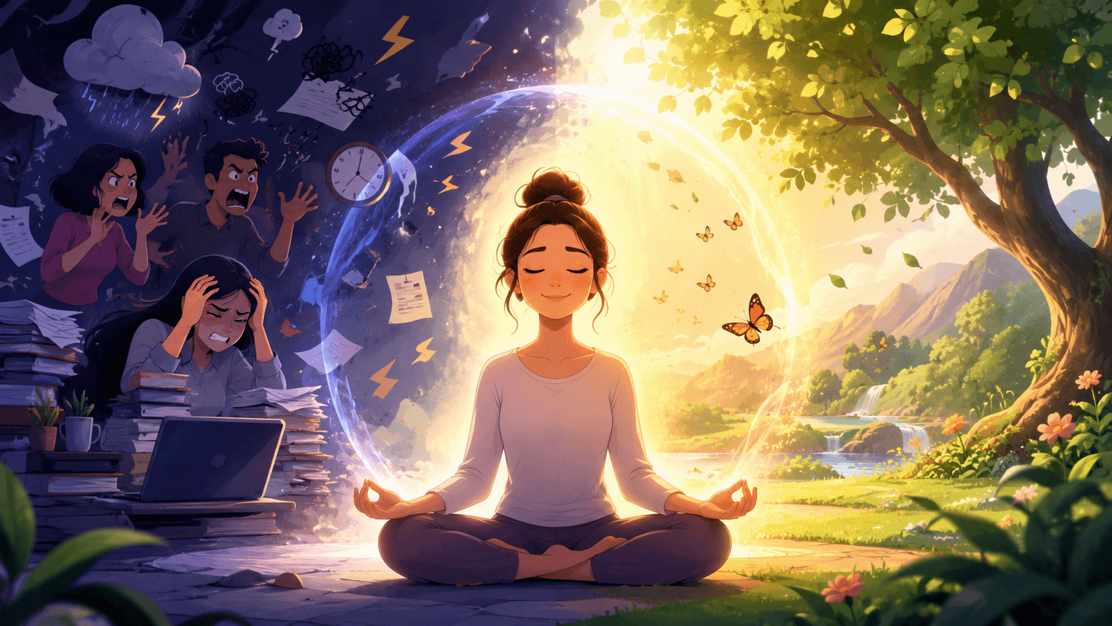Can meditation change the way you react to people and stress? Here’s what an expert says