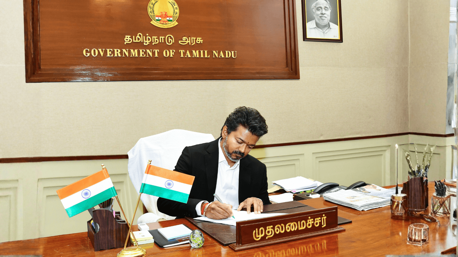 Tamil Nadu CM Vijay holds first official meeting with PM Modi