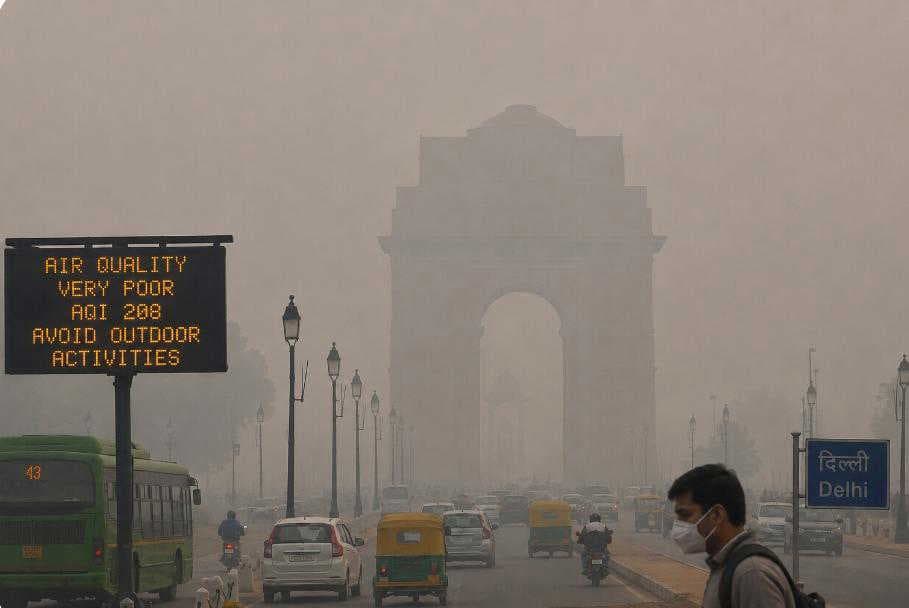 Air quality worsens in Delhi, Stage-I GRAP measures enforced