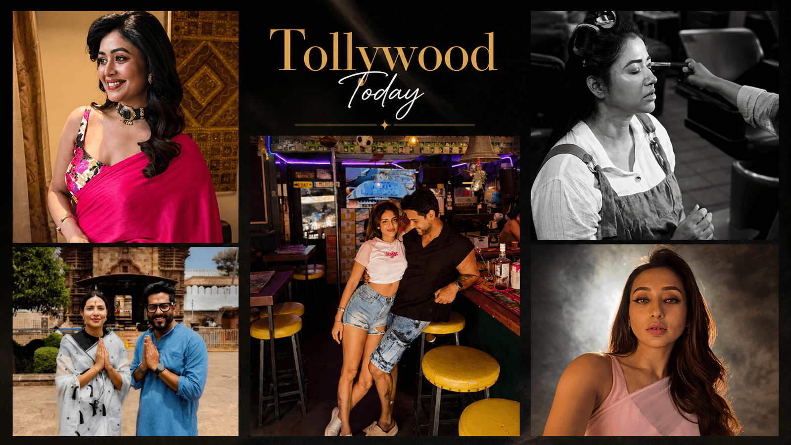 Tollywood wrap: Mimi’s saree glam stuns, Sohini’s Ray tribute shines, Nusrat-Yash romance wins hearts and more