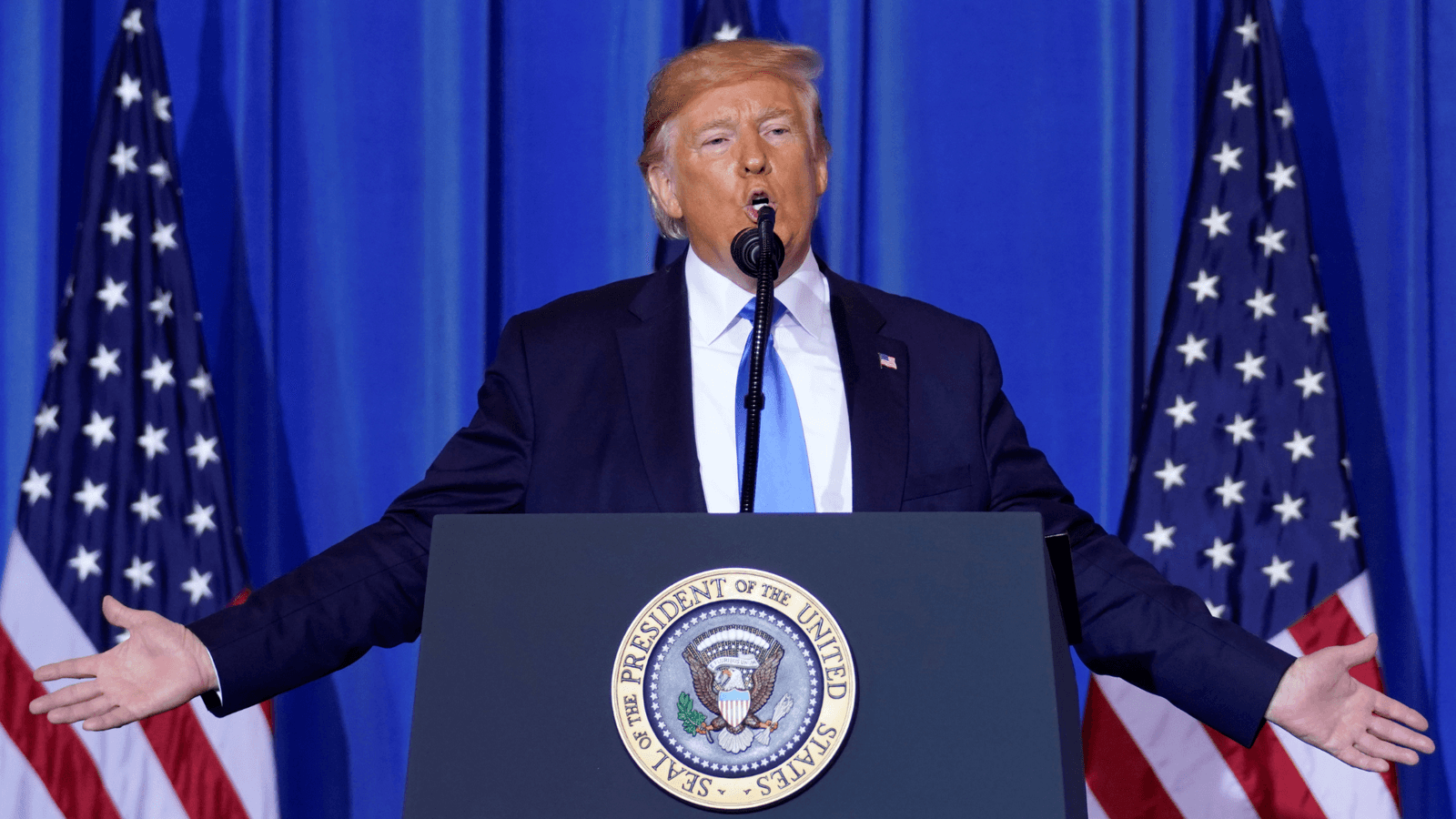 Trump warns Iran: ‘If they don’t behave’ US could be ‘dropping bombs’ again