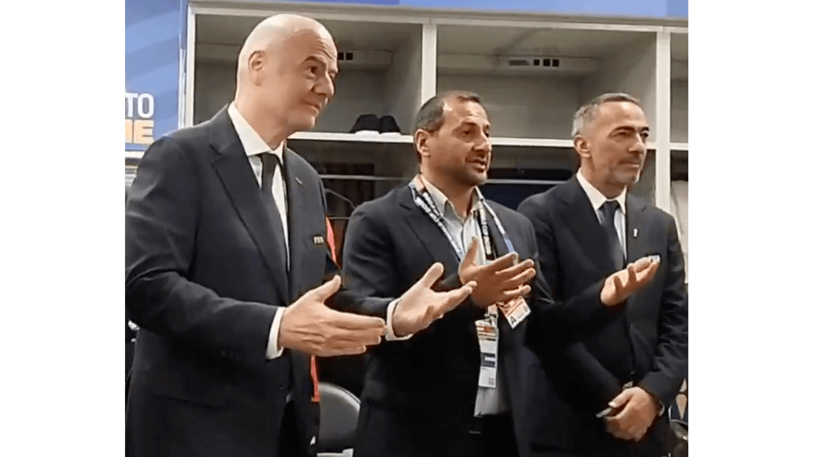 Gianni Infantino visits Iran dressing room after visa chaos rocks World Cup campaign