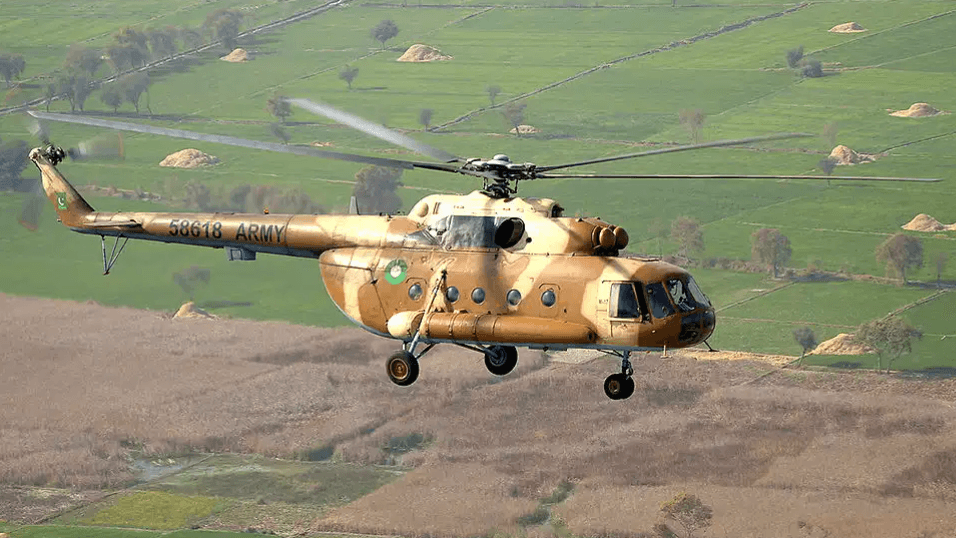 Pakistan Army Mi-17 crashes near Muzaffarabad, all onboard killed