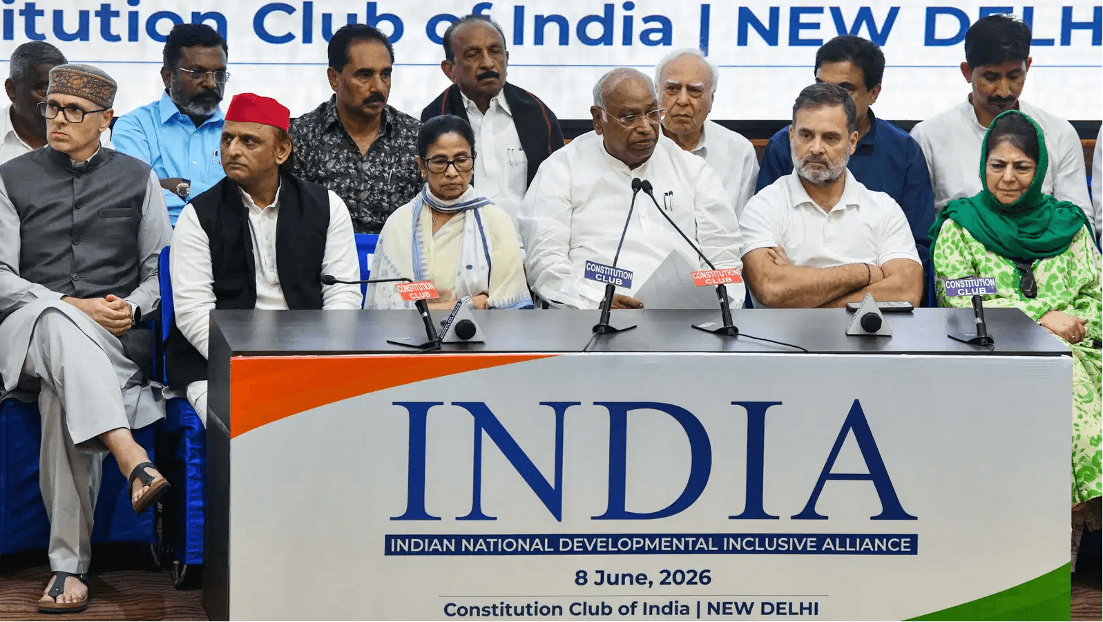 INDIA bloc to write to CJI over electoral anomaly allegations, seeks Dharmendra Pradhan’s resignation