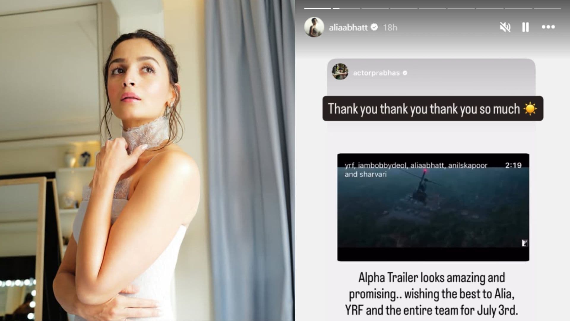 Did Prabhas just confirm Alia Bhatt’s casting in Kalki 2898 AD sequel?