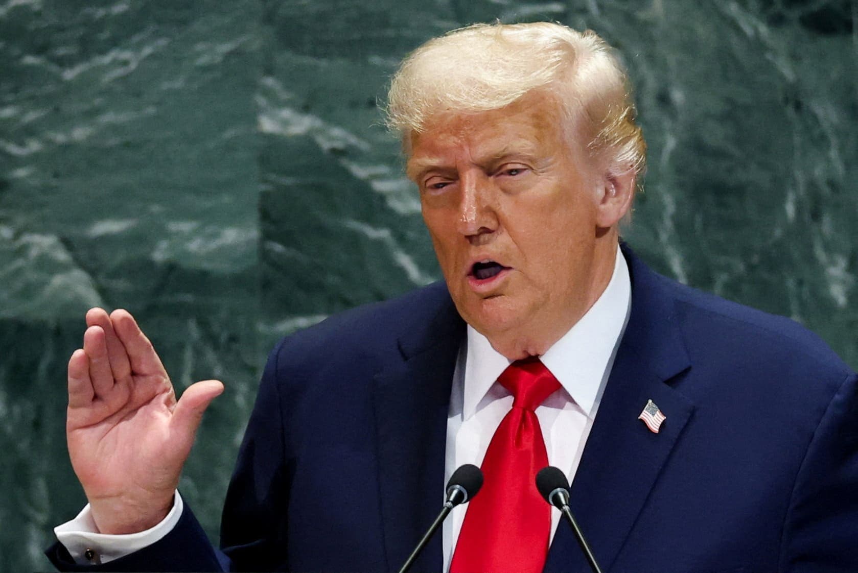 US President Donald Trump