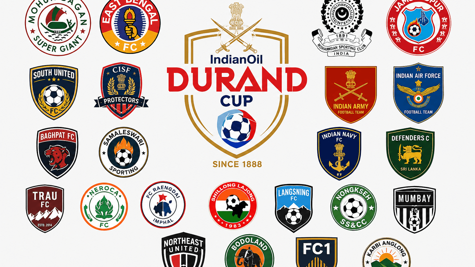 Durand Cup 2026 fixtures: Mohun Bagan vs East Bengal opens tournament