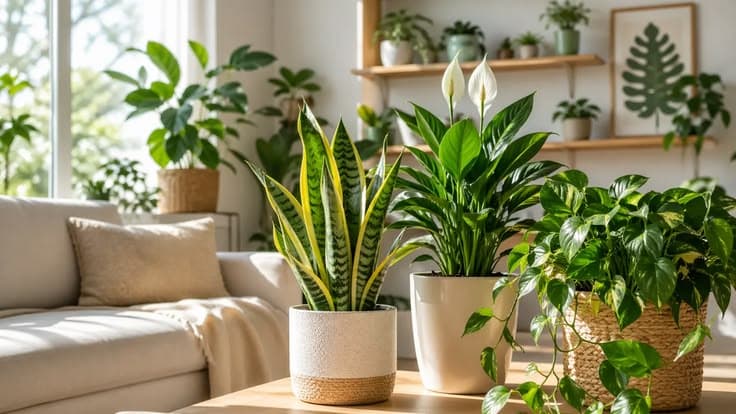 Indoor plants ideal for Mumbai's monsoon season.