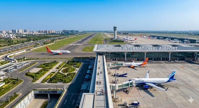 Noida International Airport expands network with direct flights to 16 cities across India