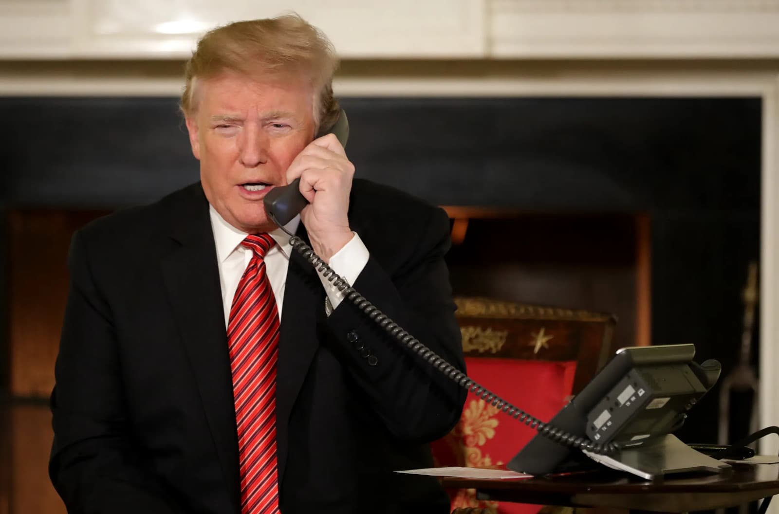 President Donald Trump attended the rescheduled White House Correspondents' Dinner, which was postponed after a shooting disrupted the original April event