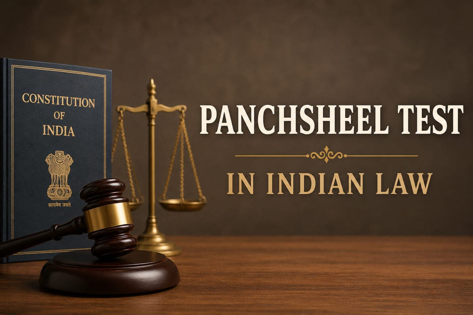 The prosecution needs to satisfy the “Panchsheel” test.