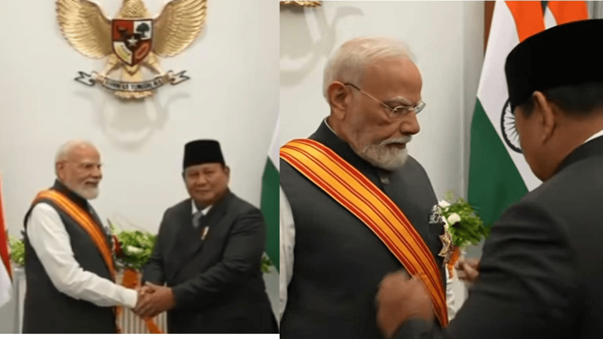 PM Narendra Modi has been conferred Indonesia's highest civilian honour | X/ANI