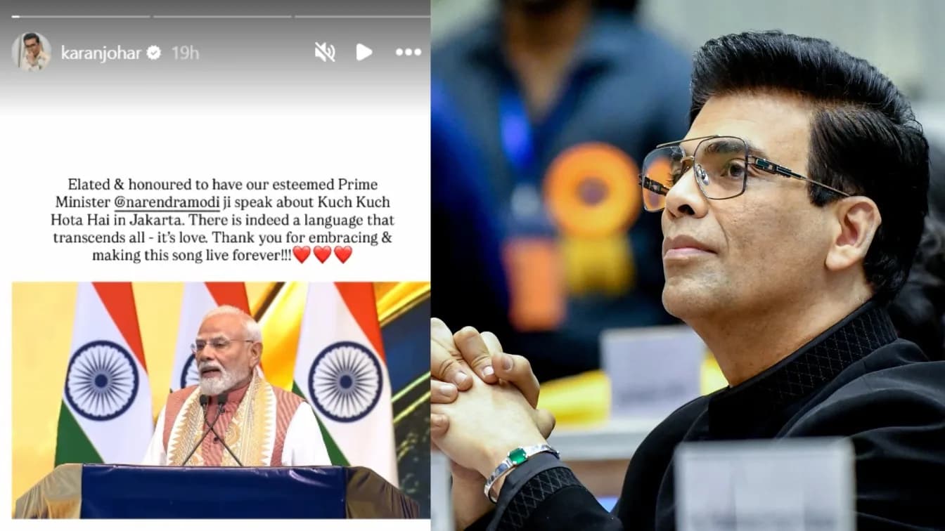 Karan Johar thanks PM Modi for 'Kuch Kuch Hota Hai' mention | Instagram, ANI
