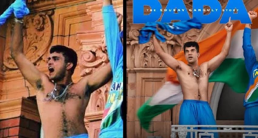 Rajkummar Rao recreates Sourav Ganguly's iconic Lord's balcony