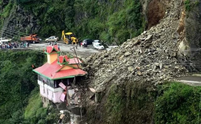 The IMD has warned of possible landslides and mudslides in several Himachal Pradesh districts.