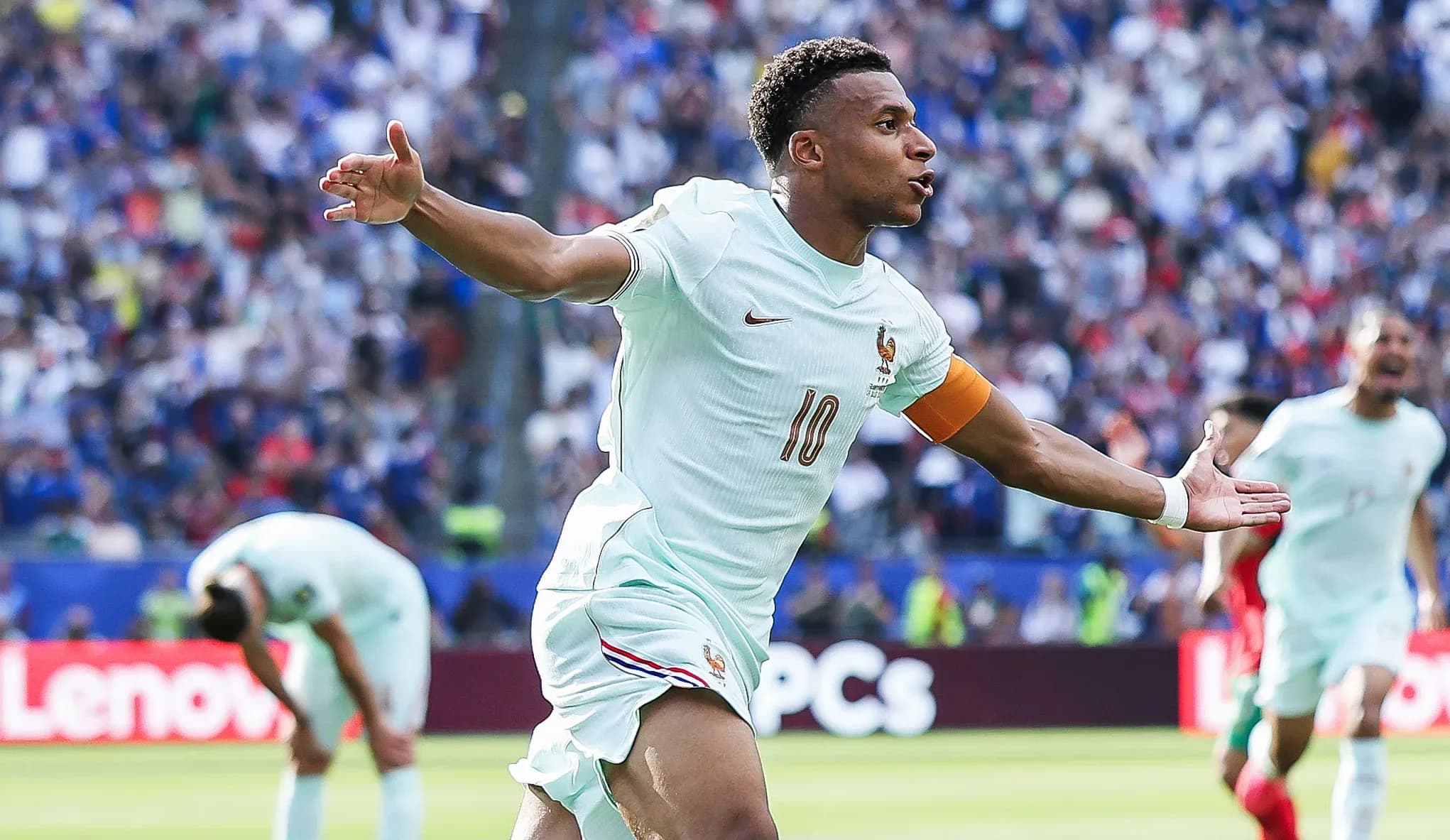 Mbappe scores goal for France in FIFA World Cup 2026 quarterfinal against Morocco