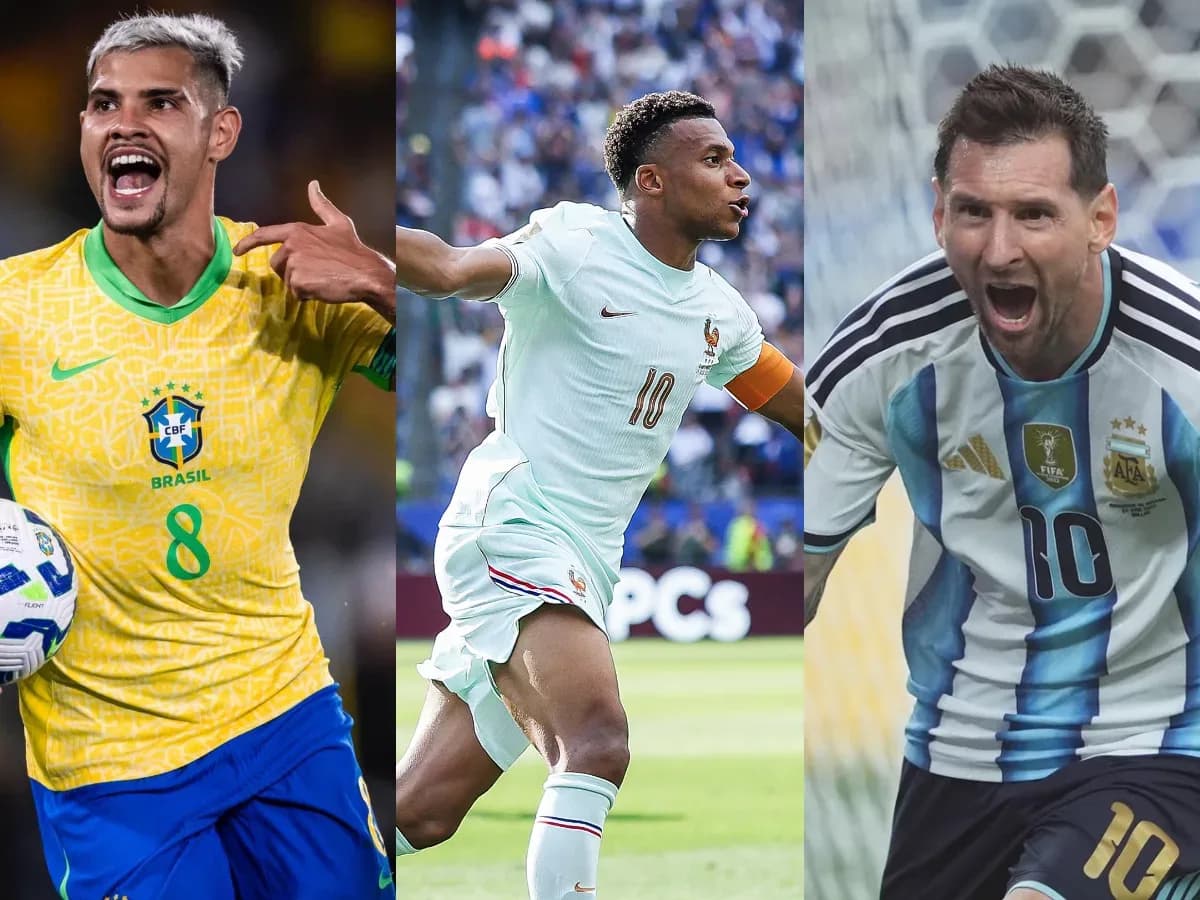 Bruno Guimaraes, Messi, Mbappe