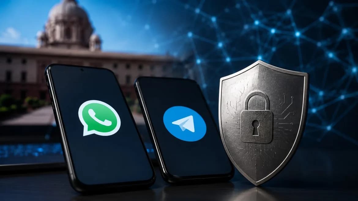 WhatsApp and Telegram have responded to MeitY's notices | AI generated