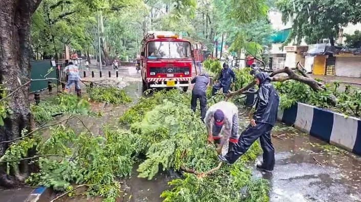 Heavy monsoon rain triggered floods, landslides and widespread waterlogging across several states | File image/ANI