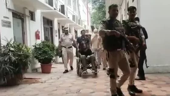 Matthew Aaron VanDyke says he cannot eat Tihar Jail food | Screengrab/X/ANI