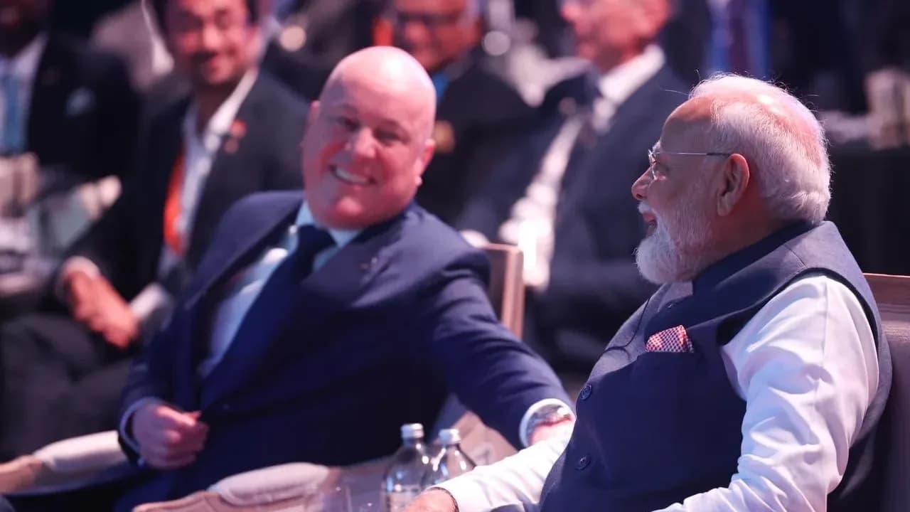 Prime Minister Narendra Modi received a ceremonial Guard of Honour in Auckland before holding bilateral talks with New Zealand Prime Minister Christopher Luxon.