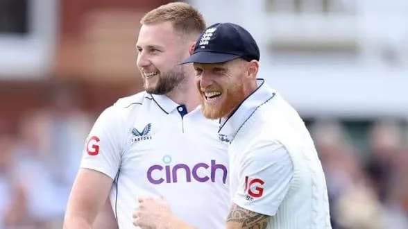 Ben Stokes and Gus Atkinson