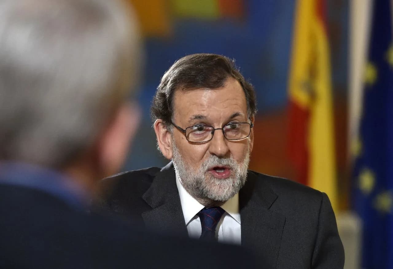 Mariano Rajoy sparks outrage with remarks on France's football team. (X)