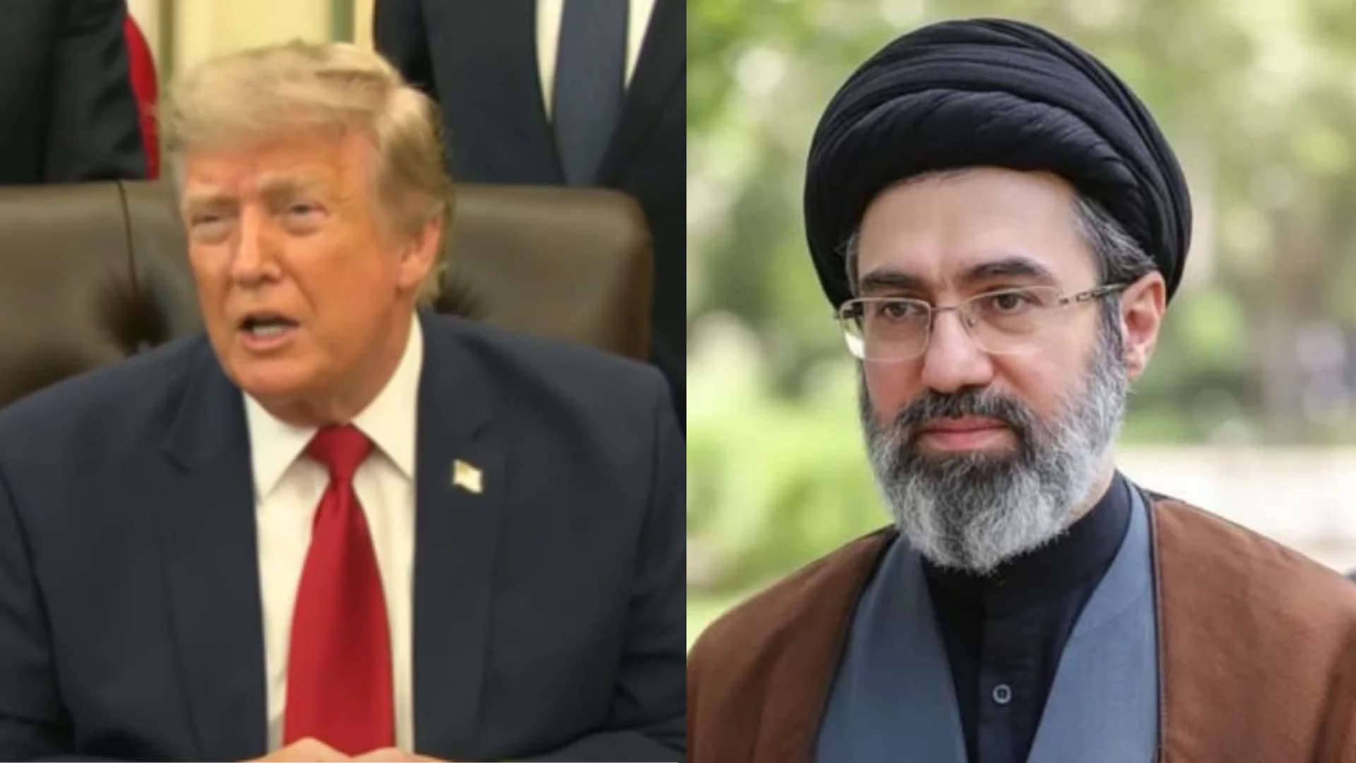 Trump says Mojtaba Khamenei is '90 per cent gone' after US strikes | File images