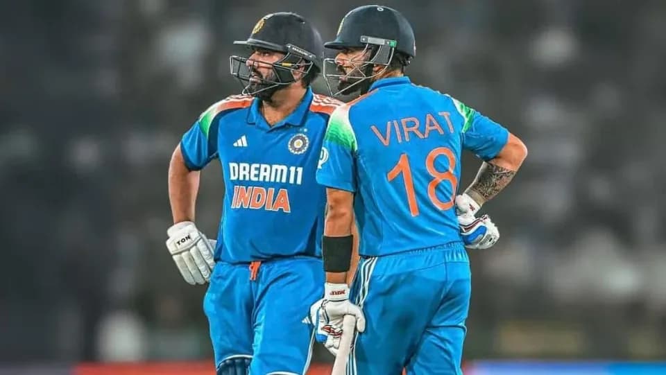 Rohit Sharma and Virat Kohli