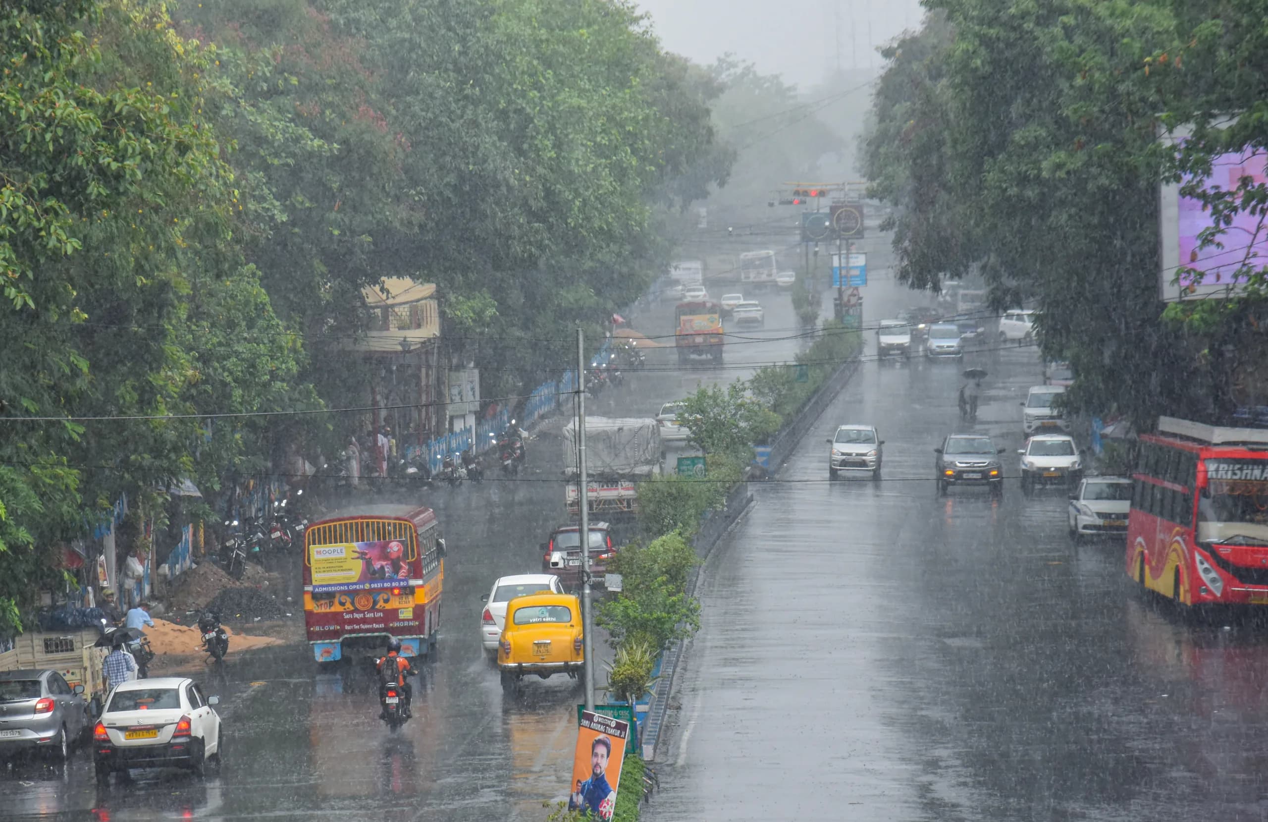 Kolkata weather: Bay of Bengal low pressure to trigger heavy rain across Bengal