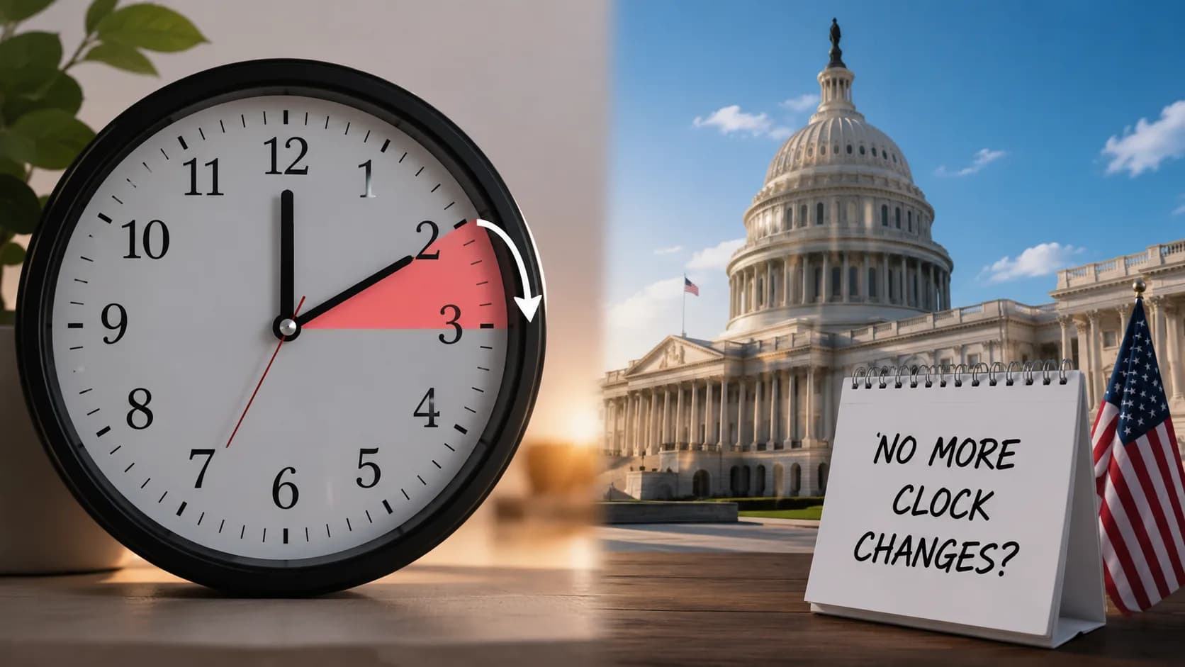 The Sunshine Protection Act has cleared the House and now heads to the Senate | AI generated