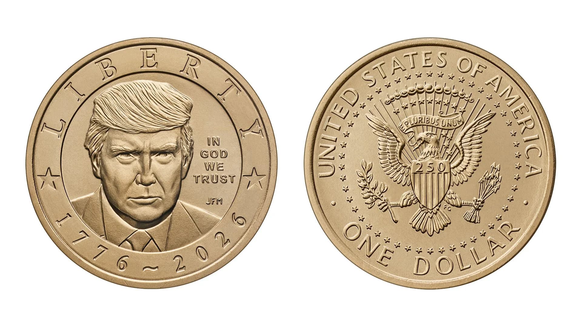 Trump's $1 commemorative coin: Can a sitting President be featured? | X/@SecScottBessent