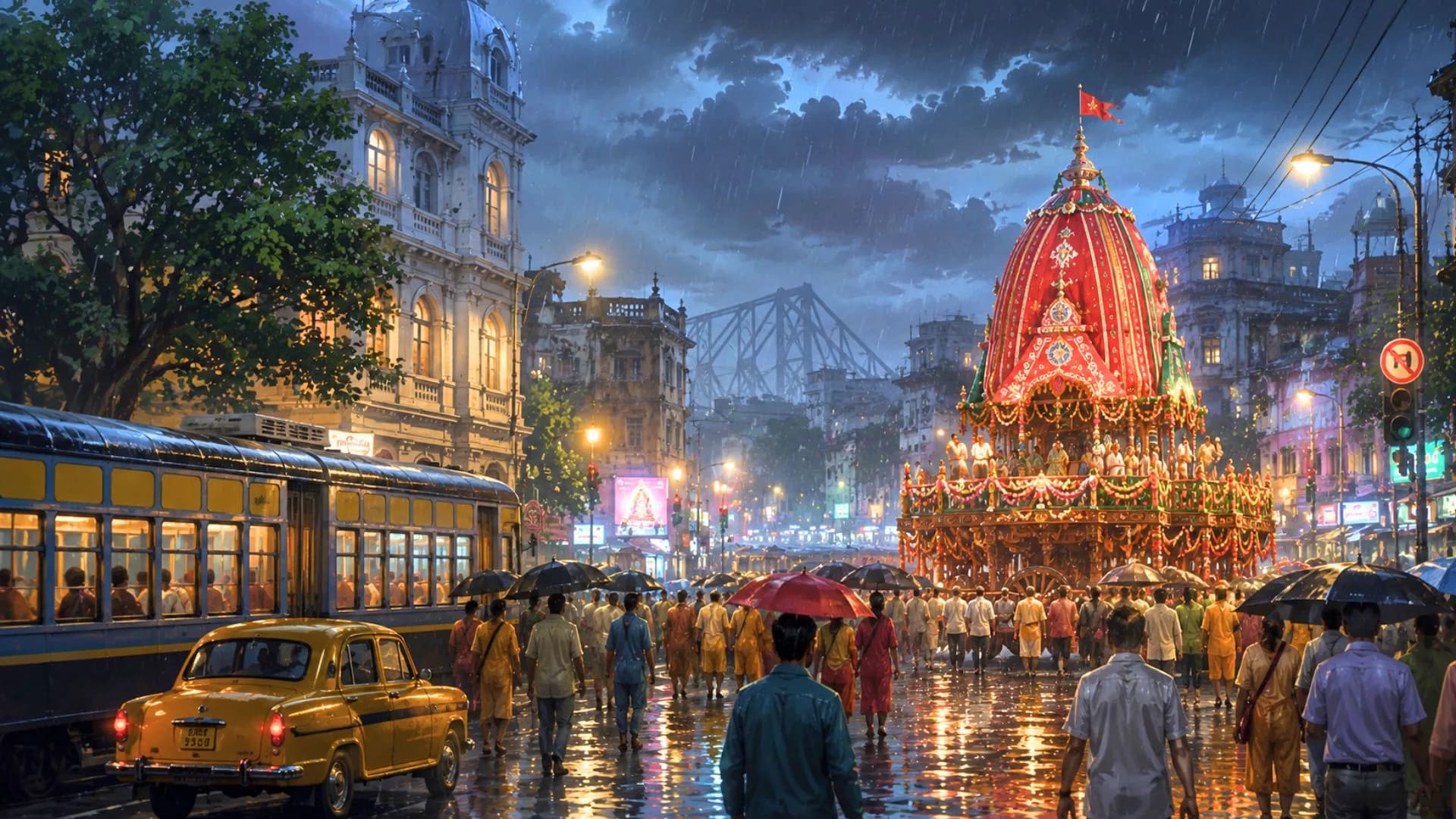 Kolkata weather: Will rain wash out Rath Yatra? Deep depression triggers red alert across South Bengal