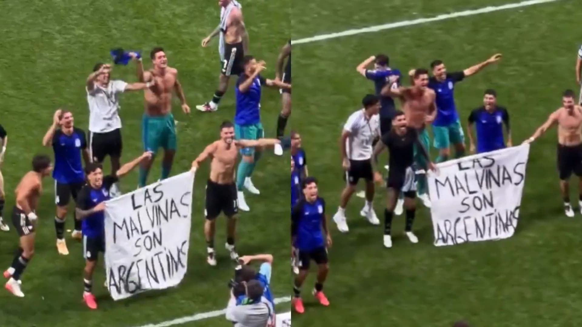 Argentina under FIFA scanner over Falklands banner after England win