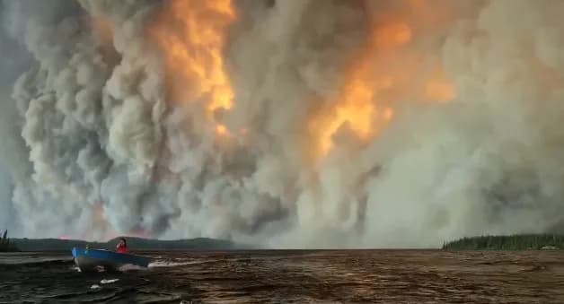 Wildfire smoke drifting from Canada has pushed air quality to hazardous levels across several US states, prompting health warnings and indoor stay advisories.