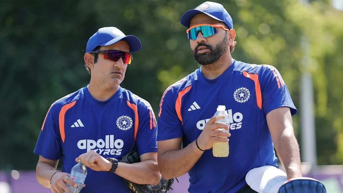 Rohit Sharma's ODI future remains under intense speculation. । X/@Maina_Singhx77