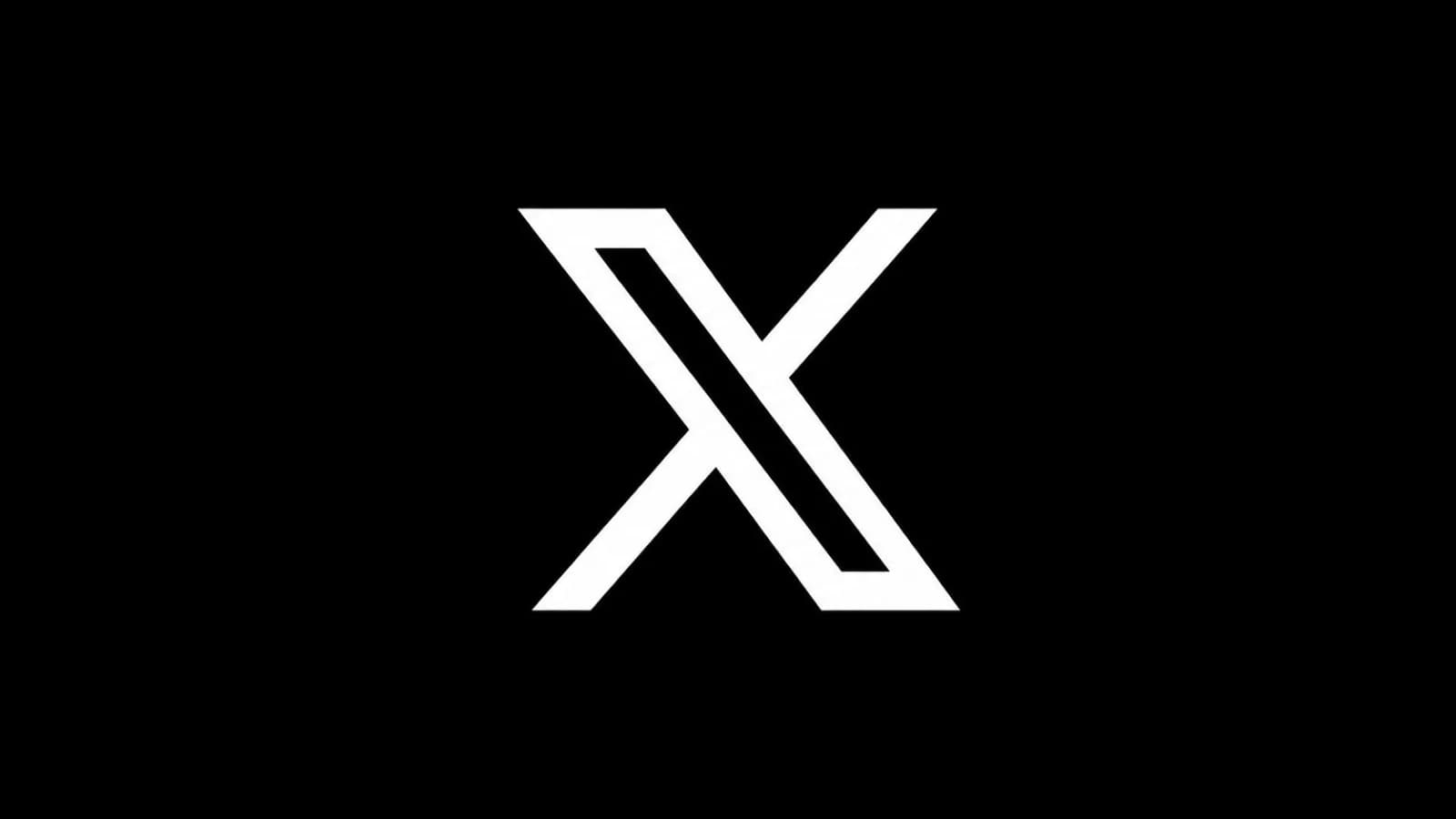 The X (formerly Twitter) logo displayed on a smartphone screen during a reported platform outage.