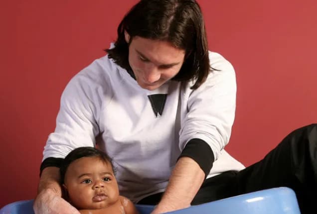 Messi calls iconic Yamal baby photo ‘insane’ before final. (X)