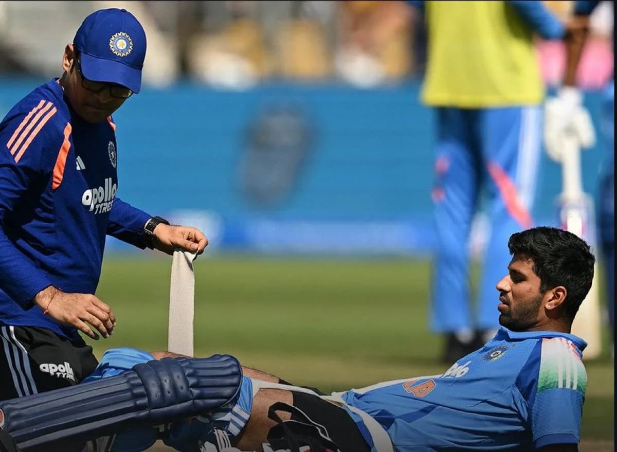 Washington Sundar injury hands Harsh Dubey an opportunity. । X/@